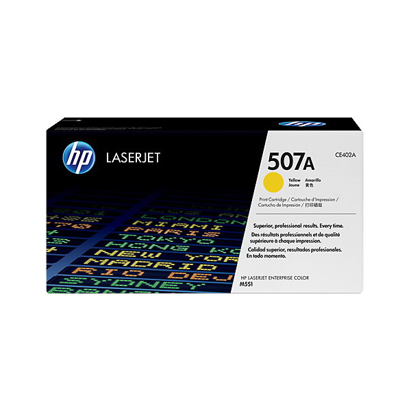 

Картридж HP LaserJet Enterprise 500 Color CE402A yellow