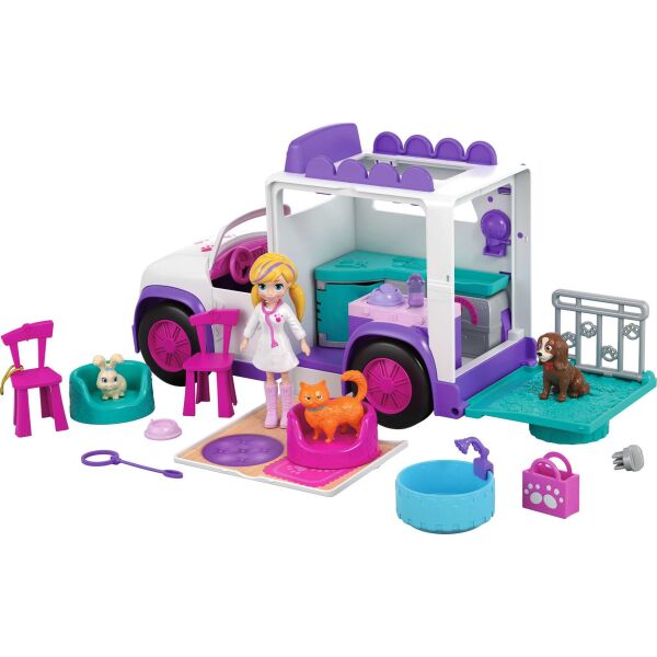 

Набор Polly Pocket Мобильная ветеринарная клиника (GFR04)
