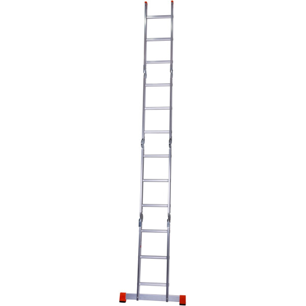 

Лестница-трансформер шарнирная алюминиевая Laddermaster Bellatrix A4A3. 4x3 ступеньки