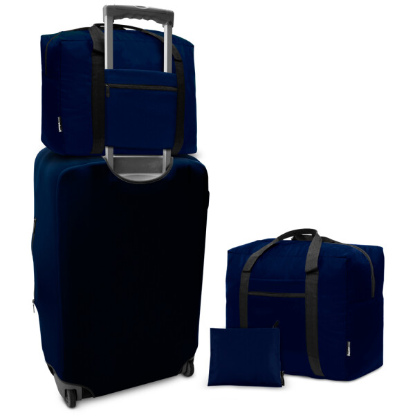

Дорожная сумка для ручной клади Coverbag электрик 40*25*20 см RyanAir