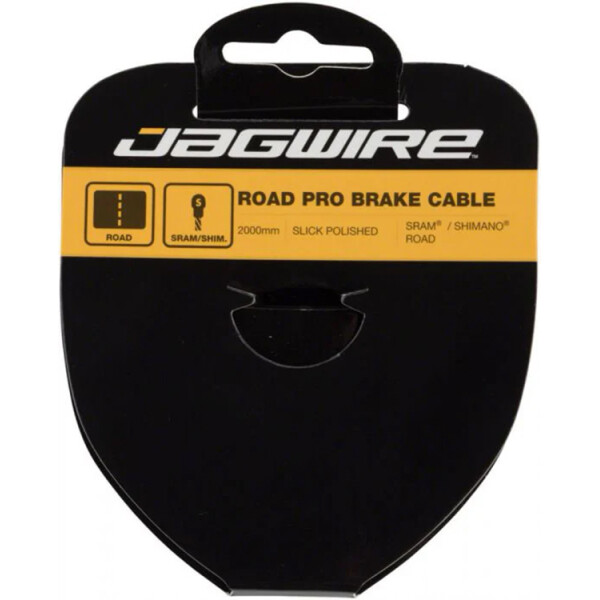 

Трос для тормоза JAGWIRE 93SS2000 шлифов. нержав. 1.5х2000мм - Campagnolo (CAB-39-25)