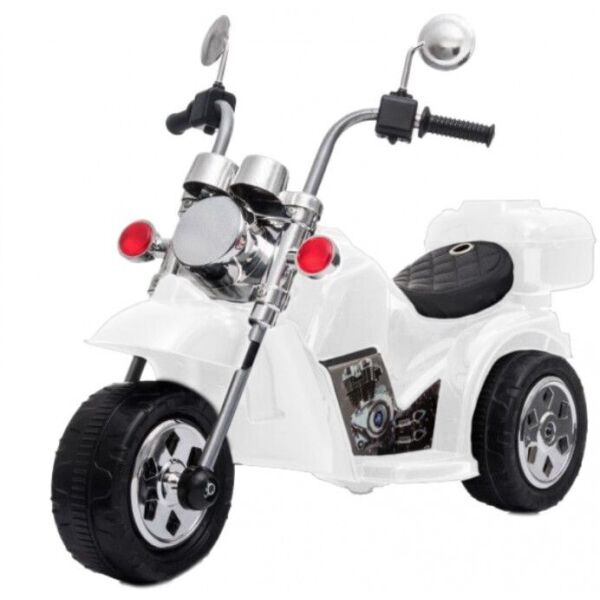 

Мотоцикл электромобиль Car4Kids T-7230 со световыми эффектами + 1 мотор 18 Вт Белый