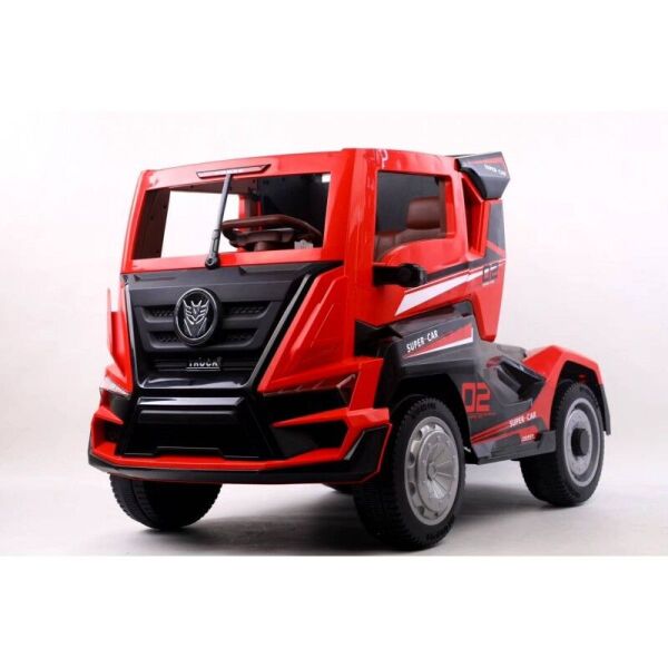 Акція на Электромобиль грузовик Car4Kids T-7315 с EVA колесами на радиоуправлении Bluetooth и с МР3 + 2 мотора на 45 Вт Красный від Allo UA