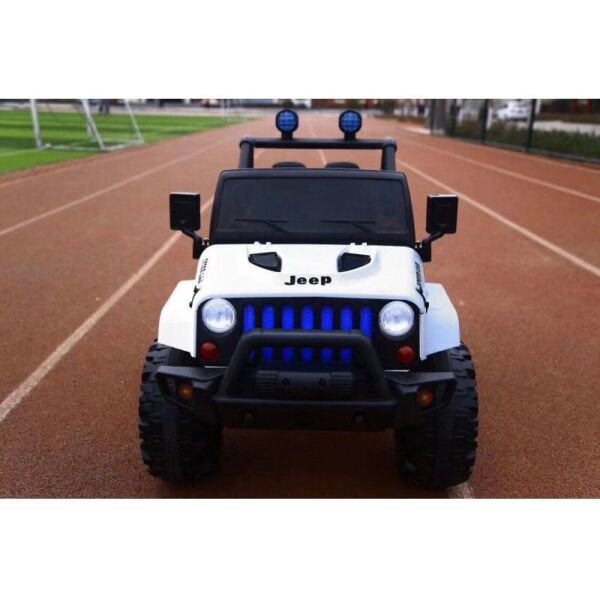 

Электромобиль джип Car4Kids T-7843 с EVA колесами на Р/У Bluetooth и с МР3 + 2 мотора по 15 Вт Белый