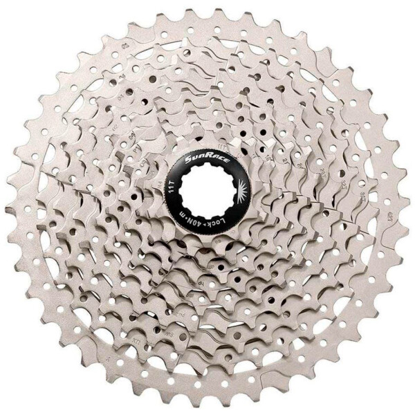 

инд. 10-k 11-42T SUN RACE MTB MS2 стальной паук, Metallic Silver (CAS-05-12)