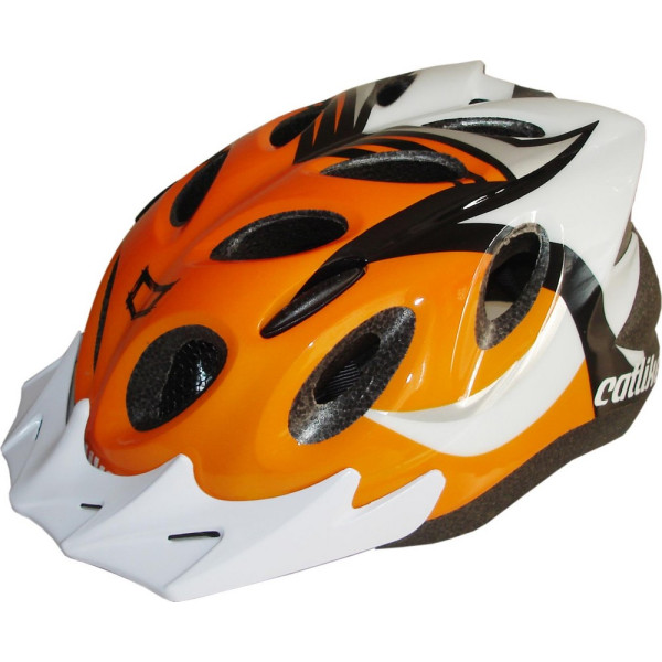 

Велосипедный шлем CatLike diablo tricolor naranja lg