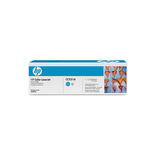 

Картридж HP CLJ CC531A cyan