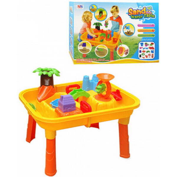 

Песочница-столик LimoToy городок с мельницей (М0833)