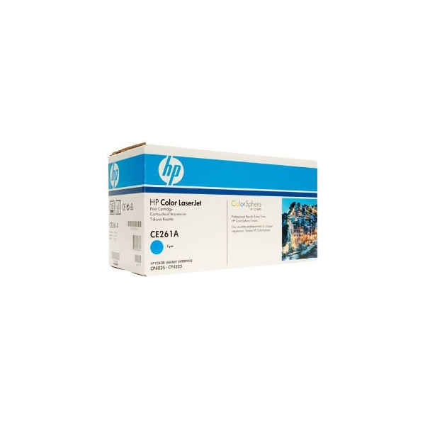 

Картридж HP CLJ CE261A cyan