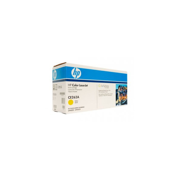 

Картридж HP CLJ CE262A yellow