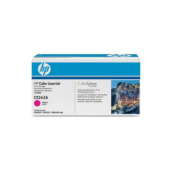 

Картридж HP CLJ CE263Amagenta