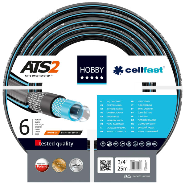 

Cellfast HOBBY, 3/4", 50 м (74706)