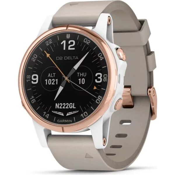 

Garmin D2 DELTA S WATCH WHITE/ROSE GOLD BAND 42mm (010-01987-30)