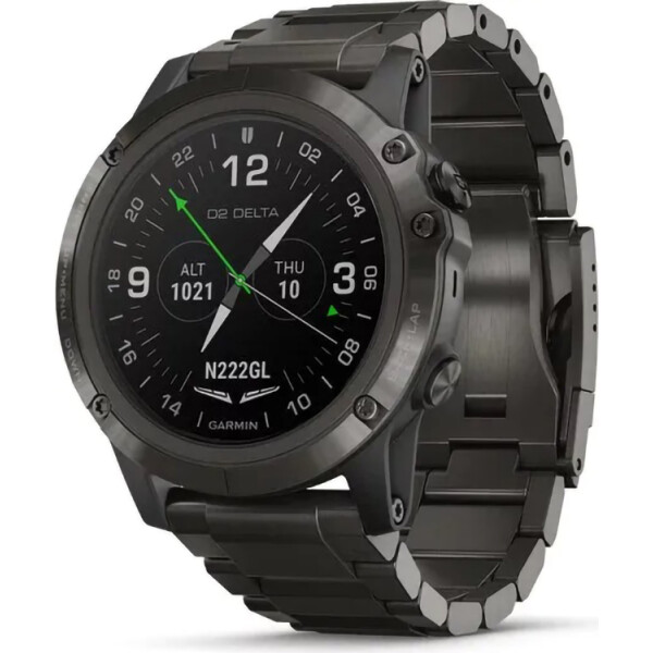

Garmin D2 DELTA PX AVIATOR WATCH WITH CARBON GRAY TITANIUM BAND 51mm (010-01989-30)