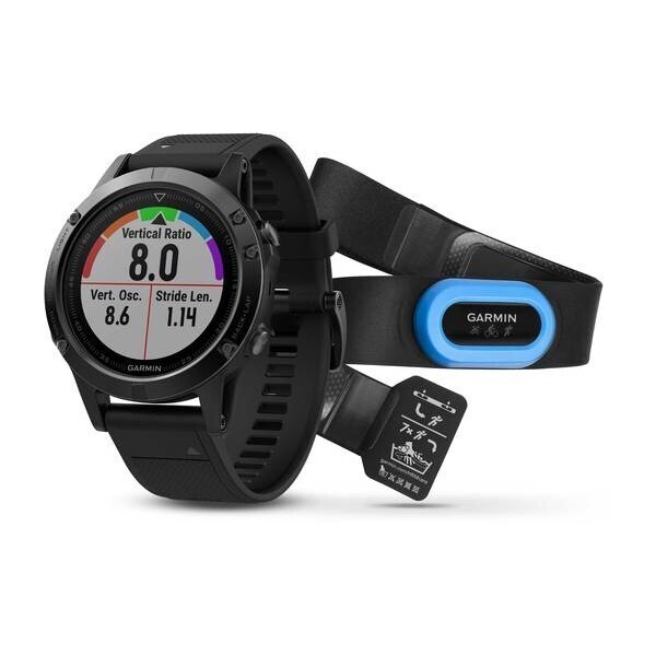 

Смарт-часы Garmin Fenix 5 Sapphire HRM-Tri Bundle (010-01688-32)