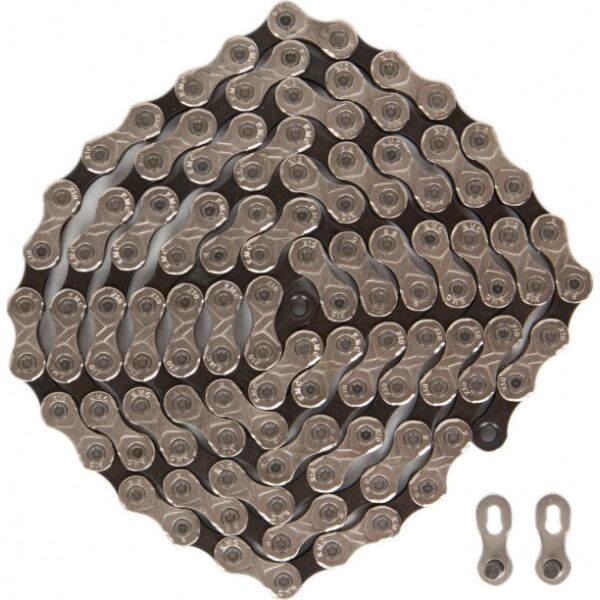 

Цепь 10ск. 116зв. silver/black КМС X10 с замком(10226)