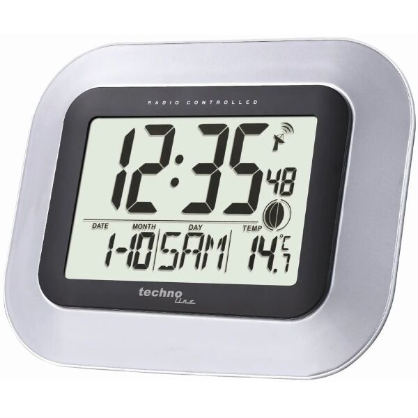 

Часы настенные Technoline WS8005 Silver/Black (WS8005)