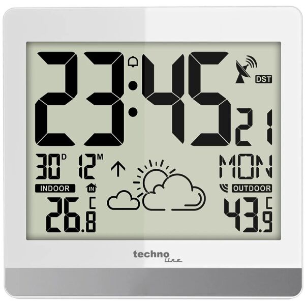 

Часы настенные Technoline WS8119 White (WS8119)