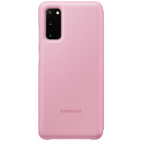 

Чехол Samsung LED View Cover Pink для Galaxy S20 (EF-NG980PPEGRU)