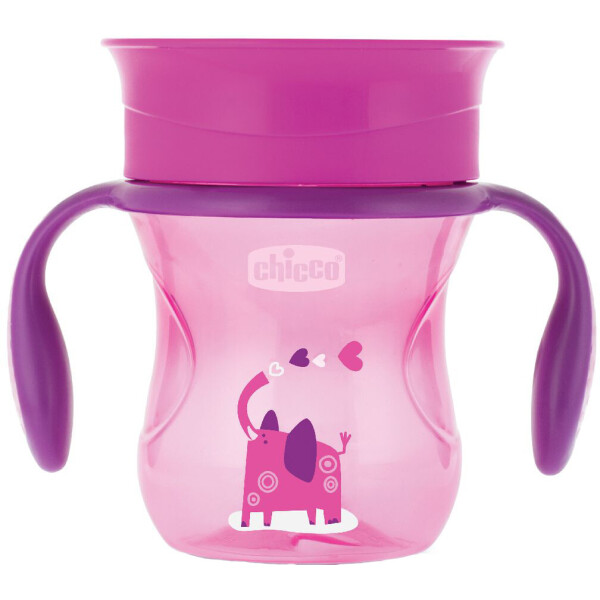 

Поильник-непроливайка Chicco Perfect Cup, 200 мл, розовый (06951.10.50)