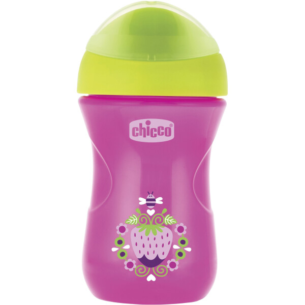 

Поильник-непроливайка Chicco Easy Cup, 266 мл, 12+ мес., розовый (06961.10.01)