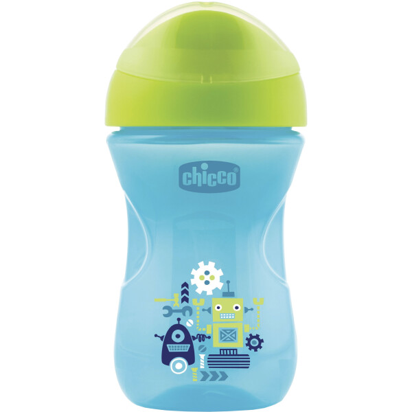 

Поильник-непроливайка Chicco Easy Cup, 266 мл, 12+ мес., голубой (06961.20.01)