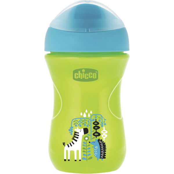 

Поильник-непроливайка Chicco Easy Cup, 266 мл, 12+ мес., зеленый (06961.20.02)