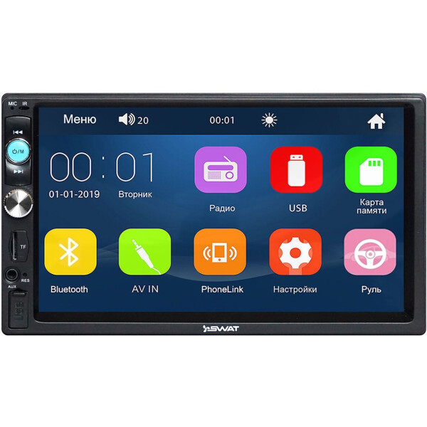 

Автомагнитола 2DIN Swat CHR-5100