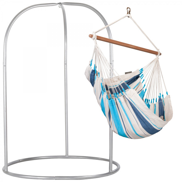 

Гамак стул со стойкой La Siesta (CIC143ROA168) aqua blue