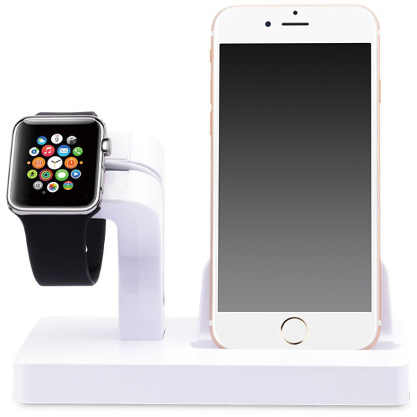 

белая CinkeyPro Charger Dock для Apple Watch и iPhone