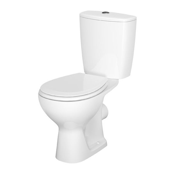 

Компакт Cersanit 639 ARTECO NEW CLEAN ON 011 3/5 с крышкой из полипропилена с плавным закрыванием