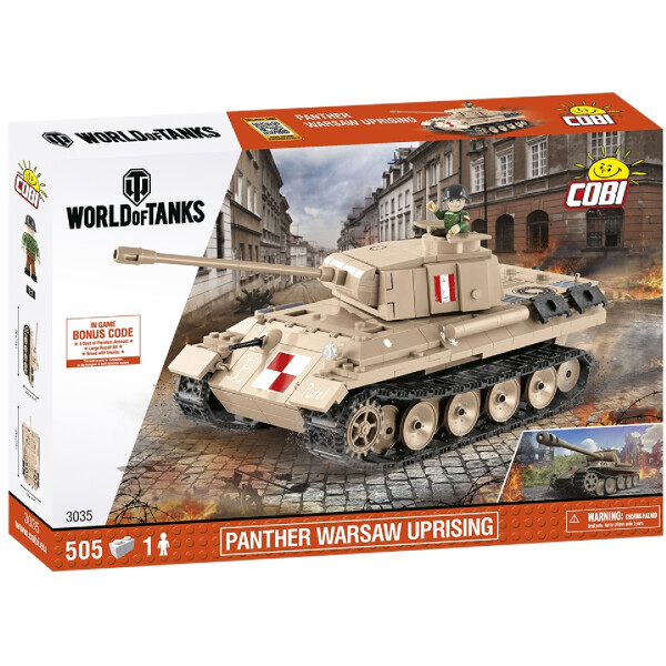 

Конструктор COBI World Of Tanks Пантера, 510 деталей (COBI-3035)