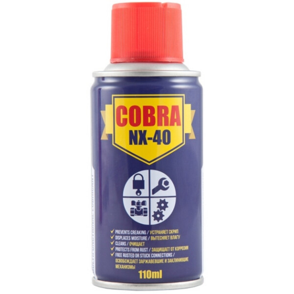 

Универсальный аэрозоль (спрей) Cobra NX-40 110мл (NX11400)