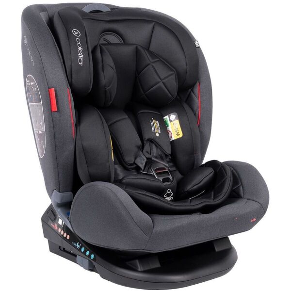 

Детское автокресло Coletto Cascade Izofix grey, серый