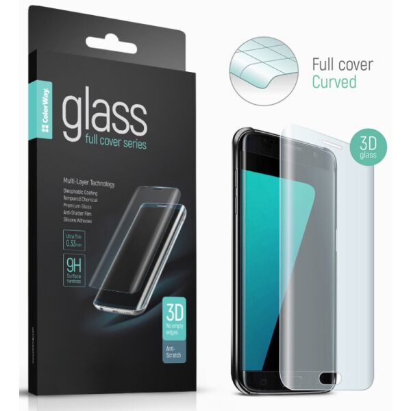 

Защитное стекло ColorWay Full Cover Full Glue Black для Samsung A03s (A037)