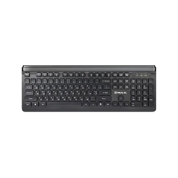 

Клавиатура REAL-EL Comfort 7085 Black