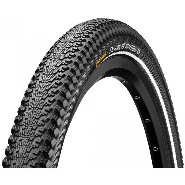 

Continental Double Fighter III 28"x1 3/8x1 5/8, Sport, черный