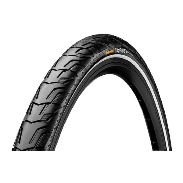 

Покрышка Continental RIDE City 28"x1 3/8x1 5/8, Extra Puncture Belt, Reflex, черный