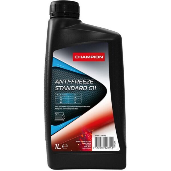 

Антифриз CHAMPION ANTI-FREEZE STANDARD G11 1L