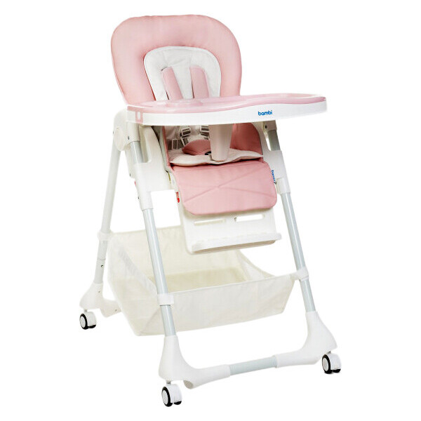 

Стульчик для кормления Bambi M 3822 (baby pink)