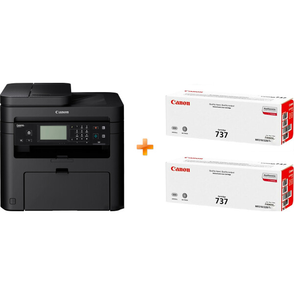 

Многофункциональное устройство Canon i-SENSYS MF237w c Wi-Fi + 2 картриджа (1418C162)