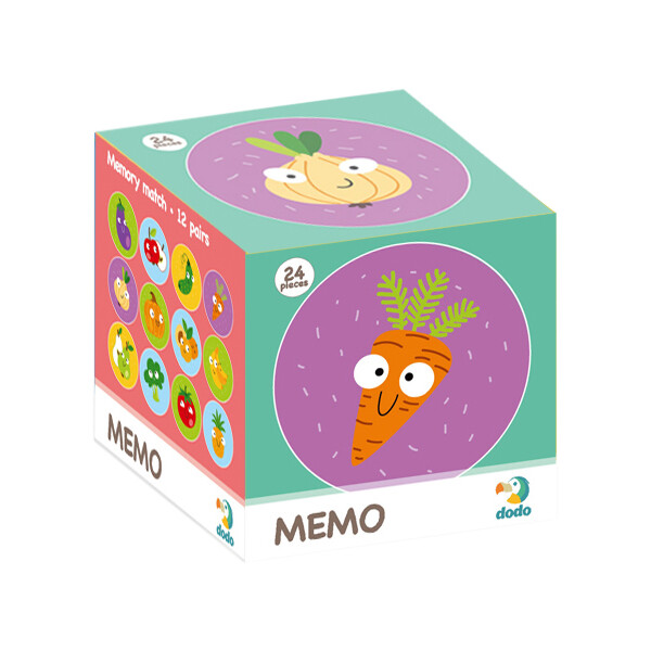 

Настольная игра DoDo Мемо Фрукты и Овощи 300156