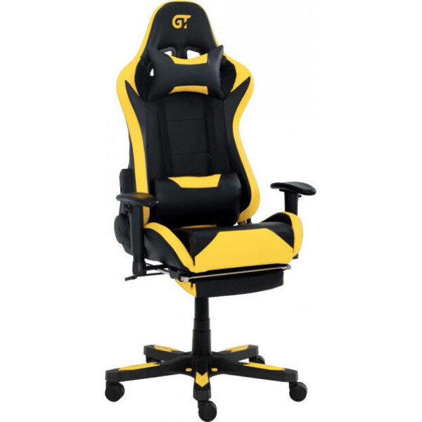 

Кресло GT Racer X-2535-F Black/Yellow