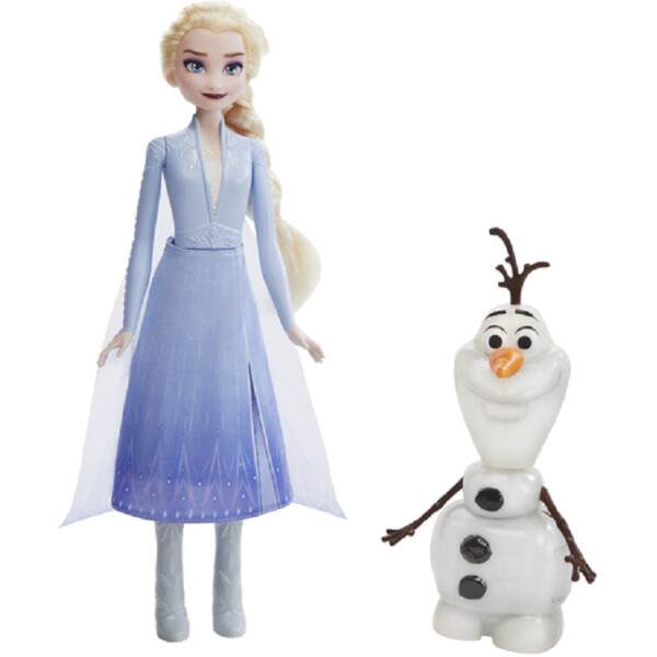 

Игровой набор Hasbro Frozen Холодное сердце 2 Эльза и Олаф (E5508)