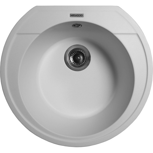 

Кухонная мойка MIRAGGIO Tuluza 540х490 white