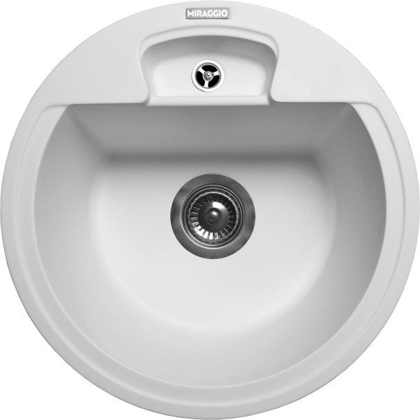 

Кухонная мойка MIRAGGIO Valencia 450х450 white