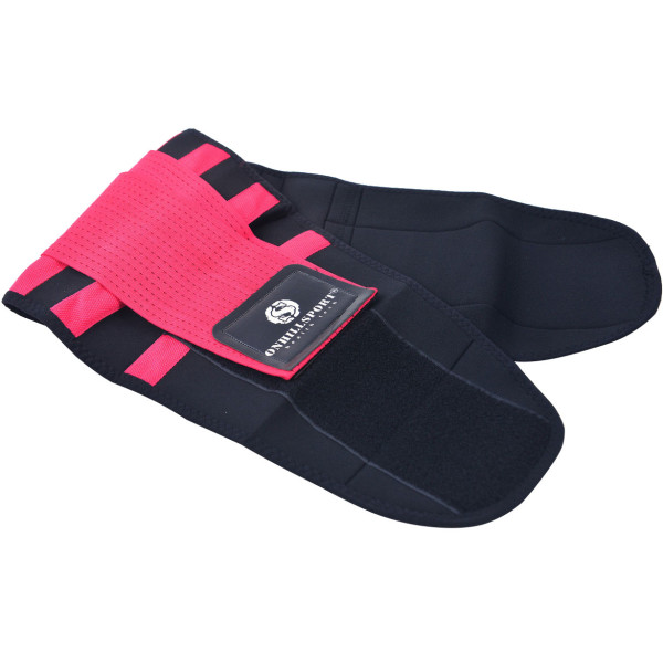

Пояс-корсет для поддержки спины ONHILLSPORT, XS, малиновый (PK-0302)