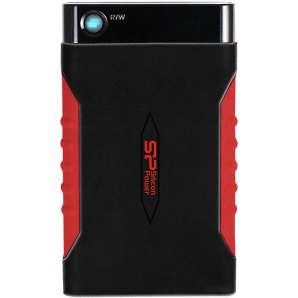 

Внешний жесткий диск Silicon Power 2.5 USB 3.0 2TB Armor A15 Black/Red (SP020TBPHDA15S3L)