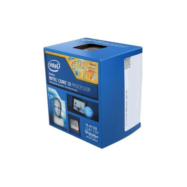 

Intel Core i3-4150 BX80646I34150 3.5GHz Socket 1150 Tray "Refurbished"