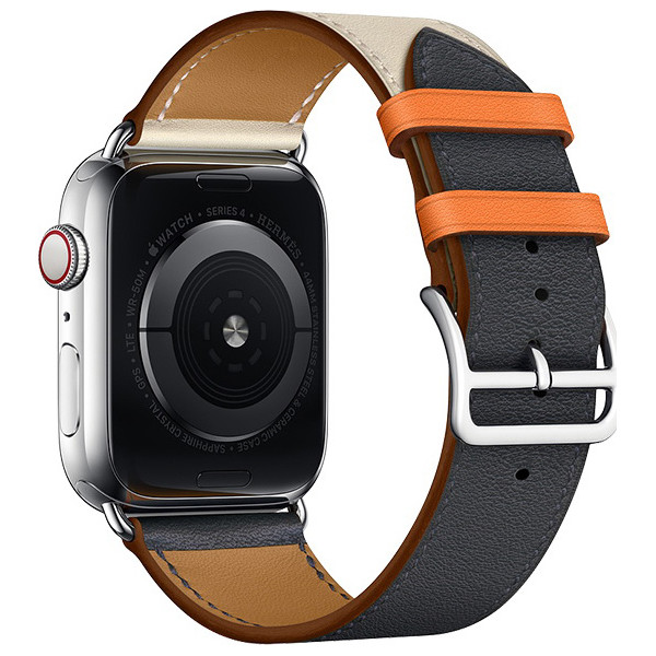 

Ремешок Coteetci W36 синий + оранжевый для Apple Watch 42mm/44mm